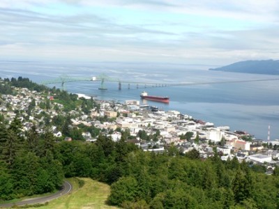 Columbia mouth and Astoriaweb