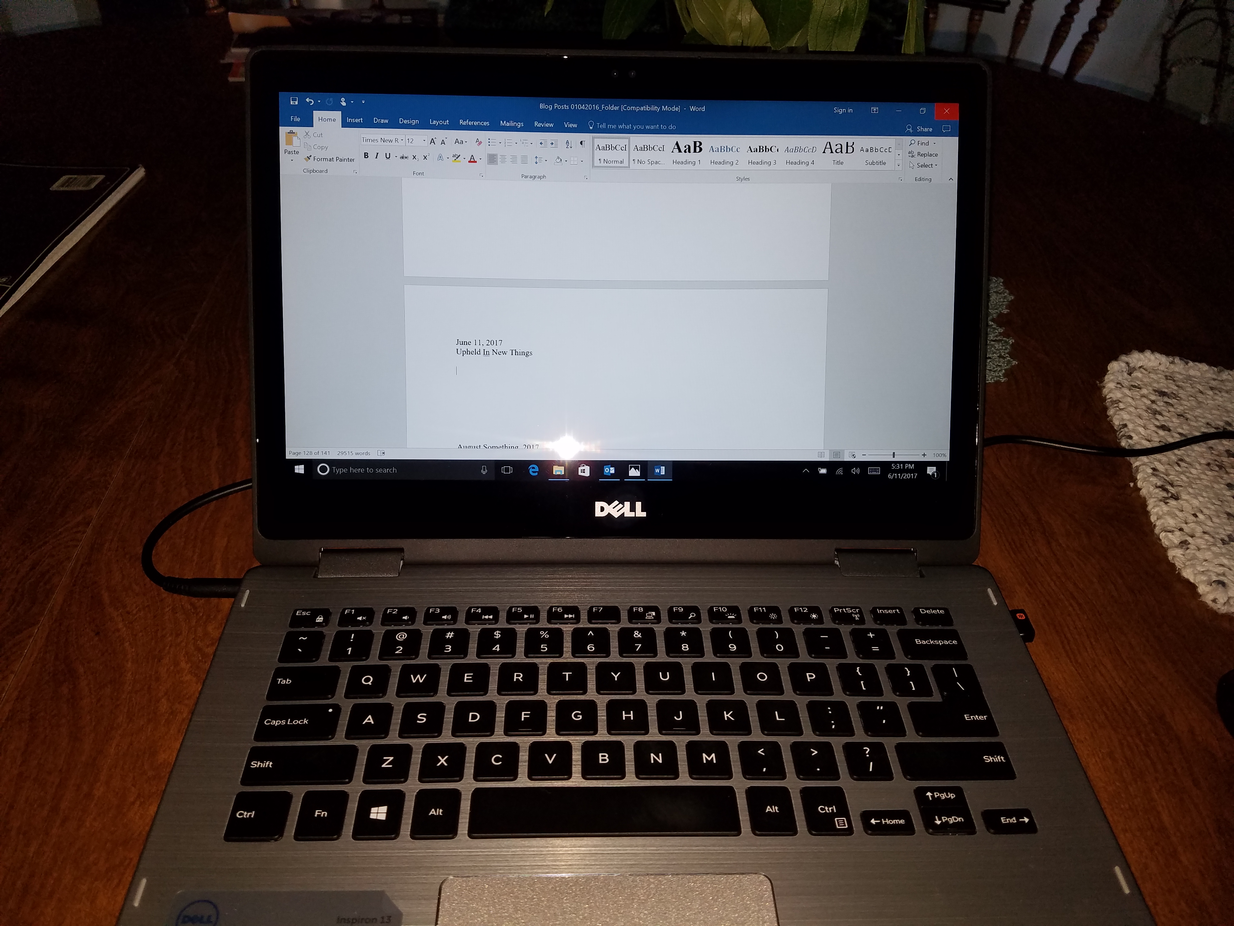 Upheld In New Things